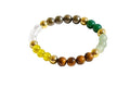 Dhan Yog Energy Bracelet for Wealth &amp; Prosperity | Natural Crystal Beaded Bracelet | Money Attraction, Positive Energy &amp; Abundance | Unisex Spiritual Bracelet
